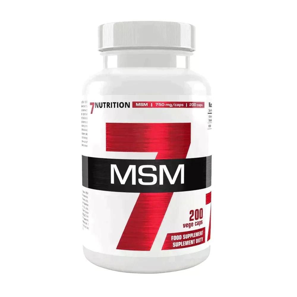 7Nutrition MSM 200 Kapseln - trainings-booster.de