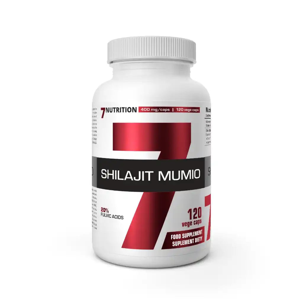 7Nutrition Shilajit Mumio - 120 Vegan Kaps. a´ 400mg - trainings-booster.de