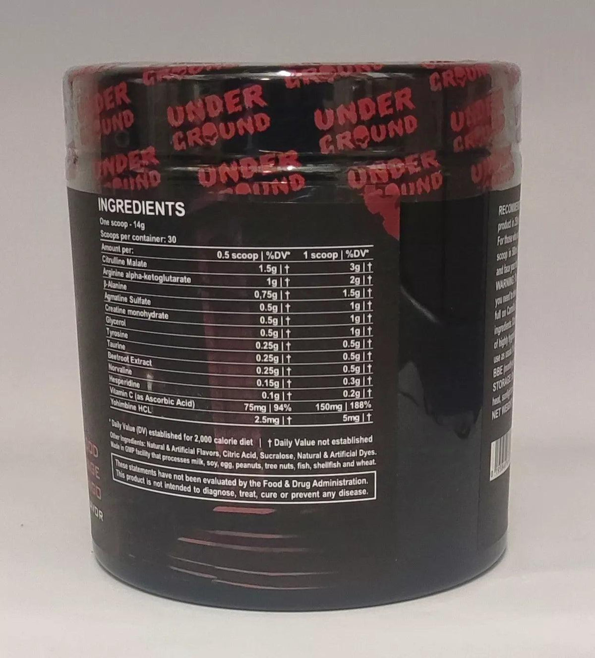 Carmilla US Hardcore Pump Booster 420g - trainings-booster.de