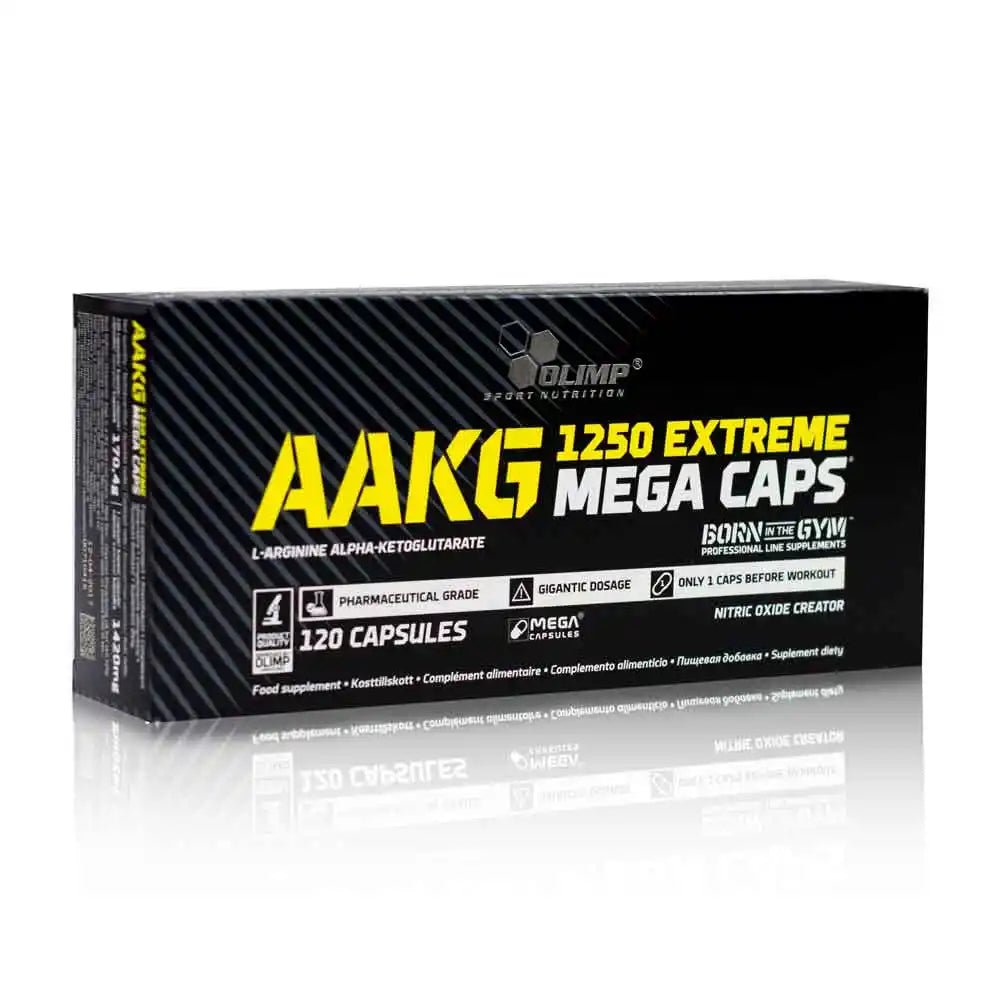 Olimp AAKG EXTREME MEGA CAPS 120Stück - trainings-booster.de