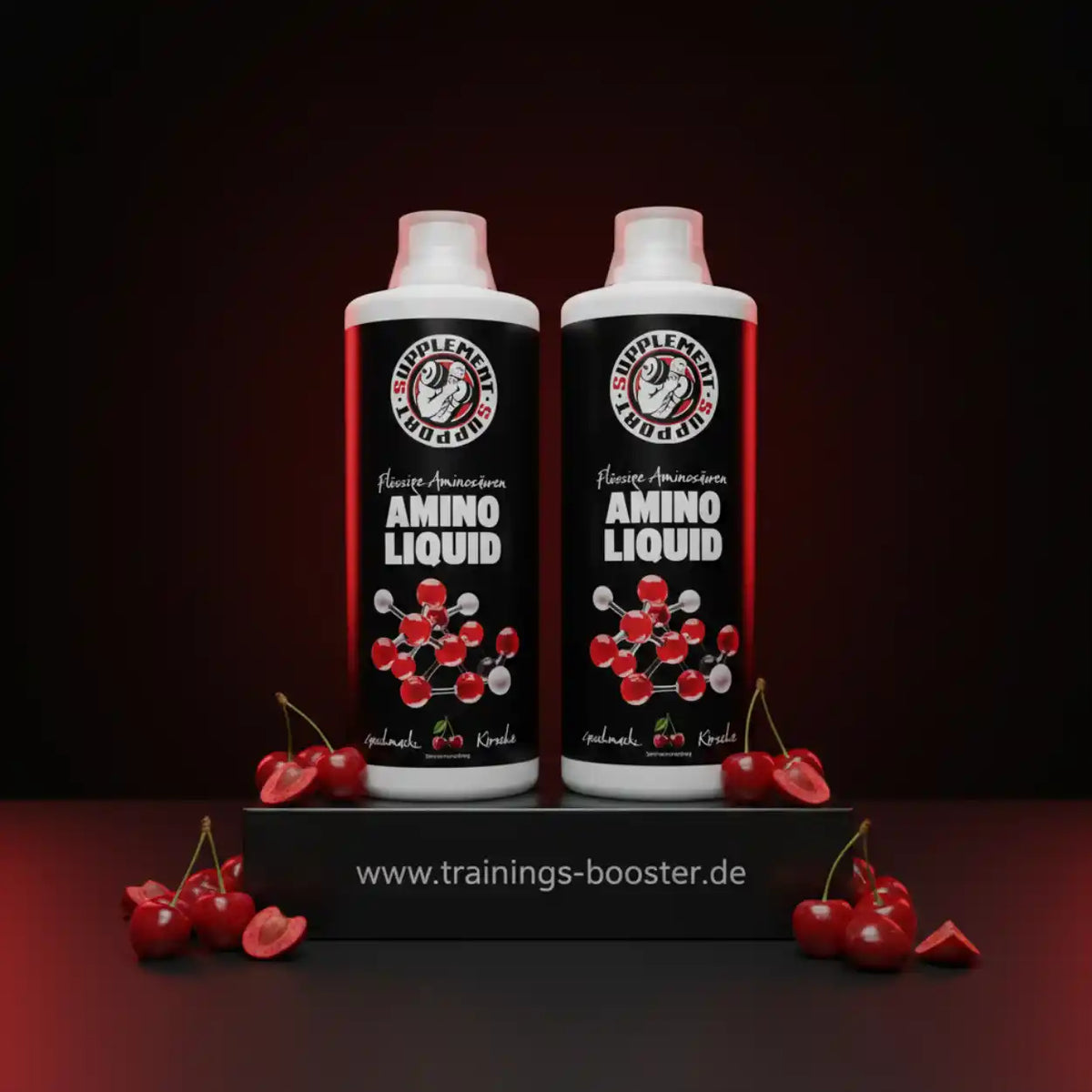 Supplement Support Liquid Amino - 2x1000ml - trainings-booster.de
