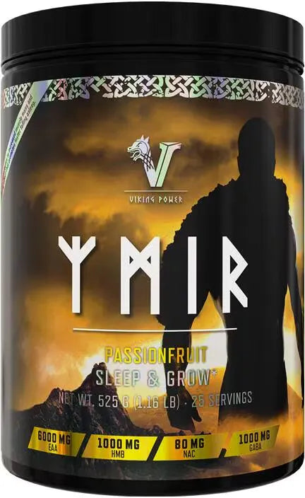 Viking Power Ymir Sleep & Grow Nahrungsergänzungsmittel in Passionsfrucht-Geschmack