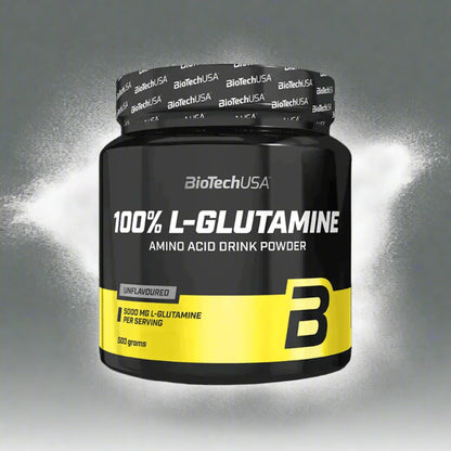 100% L-Glutamin Pulver 500g - trainings-booster.de