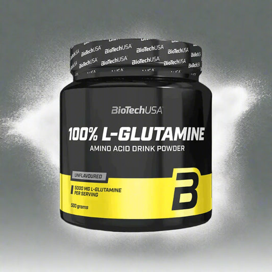 100% L-Glutamin Pulver 500g - trainings-booster.de