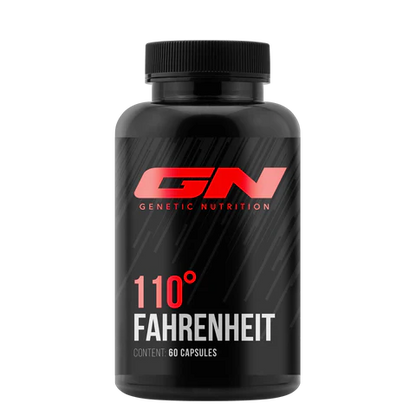 Genetic Nutrition 110° Fahrenheit Fatburner mit 60 Kapseln für Sport und Fitness