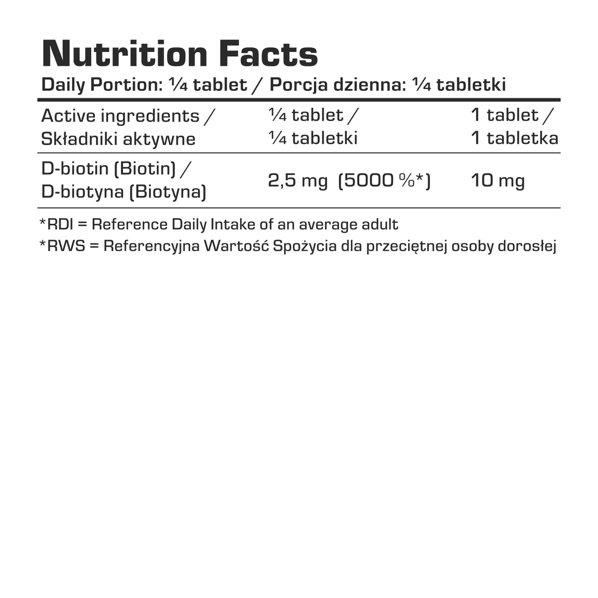 7Nutrition Biotin 10.000 120Tab. - trainings-booster.de