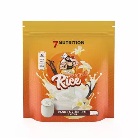7 Nutrition Choco Cream of Rice Vanille Joghurt Geschmack, zuckerfrei, vegan, 1000g