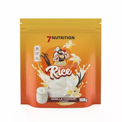 7 Nutrition Choco Cream of Rice Vanille Joghurt Geschmack, zuckerfrei, vegan, 1000g