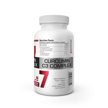 Curcumin C3 Complex Nahrungsergänzungsmittel mit 60 Kapseln – ideal für Sportler und Gesundheitsbewusste