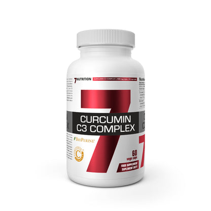 Curcumin C3 Complex Nahrungsergänzung mit BioPerine, 60 Kapseln für Sport & Gesundheit