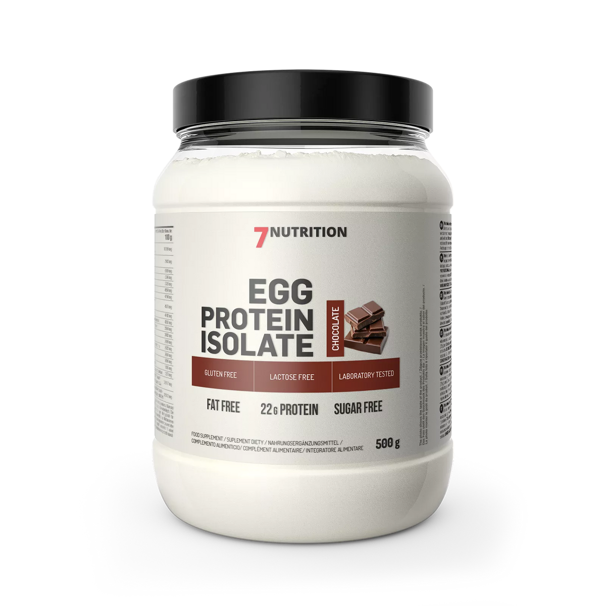 Eiweißpulver Schokolade, glutenfrei, laktosefrei, 22g Protein pro Portion, Nahrungsergänzungsmittel
