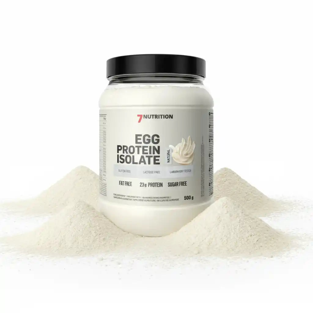 Eiweißpulver Egg Protein Isolate, fett- und zuckerfrei, 23g Protein pro Portion, ideal für Sportler und Fitness