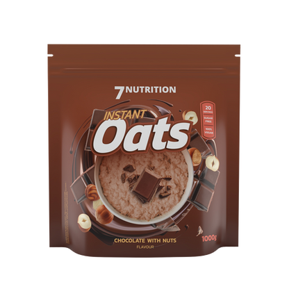7Nutrition Instant Oats Schokolade mit Nüssen, 1000g – ideal für Sportler & Fitness-Booster