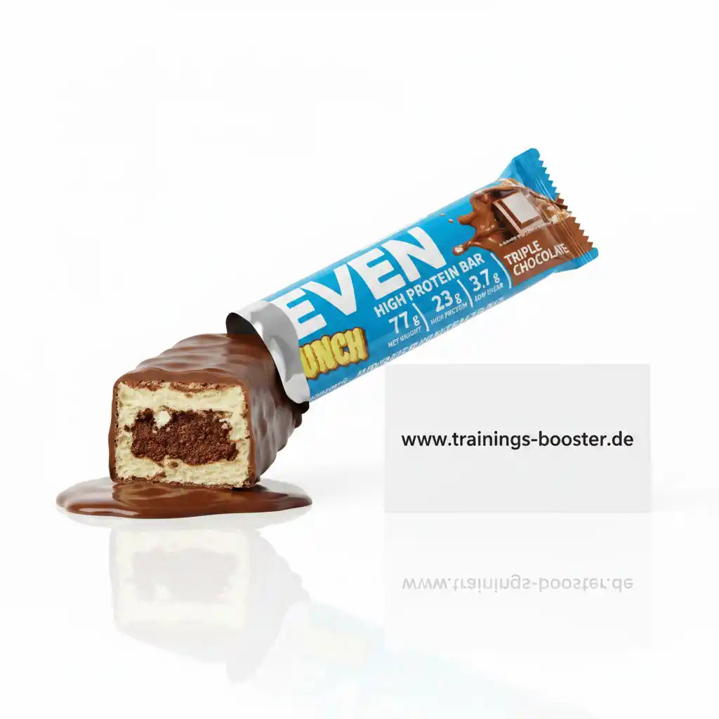 EVEN High Protein Bar Triple Chocolate mit geschmolzener Schokolade