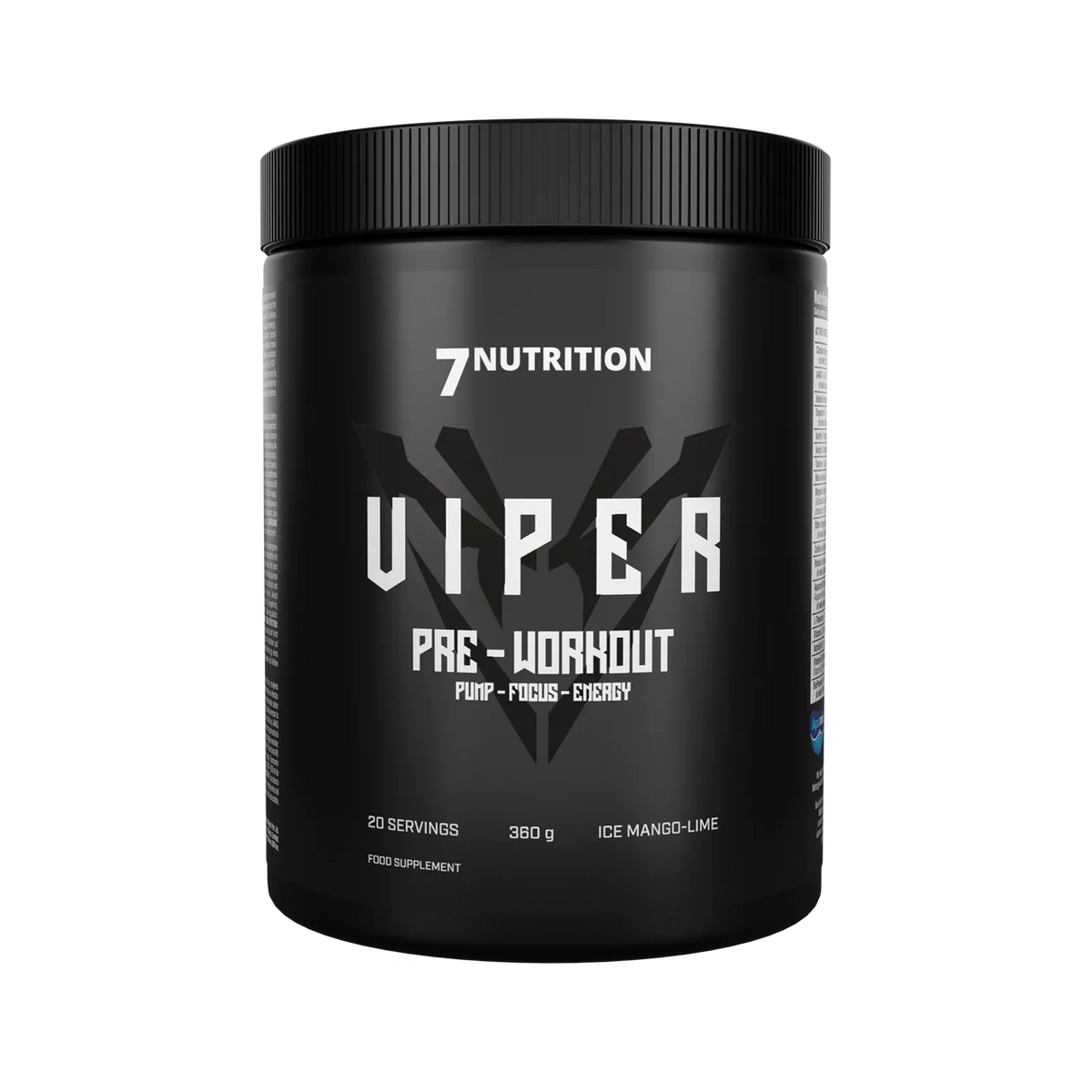 7NUTRITION VIPER PRE WORKOUT BOOSTER 360G - trainings-booster.de