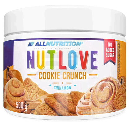 AllNutrition Nutlove Cookie Crunch Zimt, 500g, ohne zugesetzten Zucker