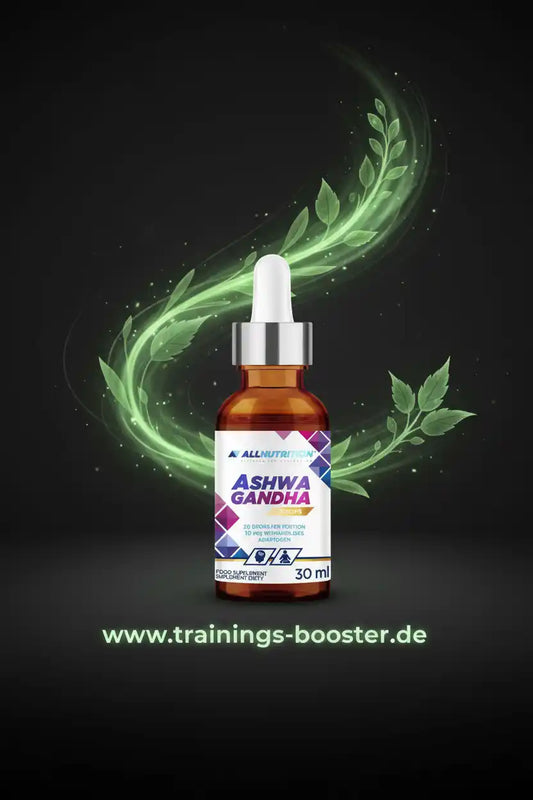 AllNutrition Ashwagandha Tropfen Nahrungsergänzungsmittel 30ml Flasche mit Pipette
