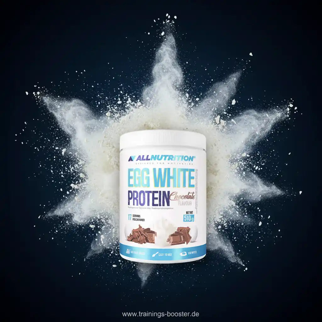 Eiweißpulver Schokolade Geschmack, Protein Booster für Training & Muskelaufbau, 510g Dose