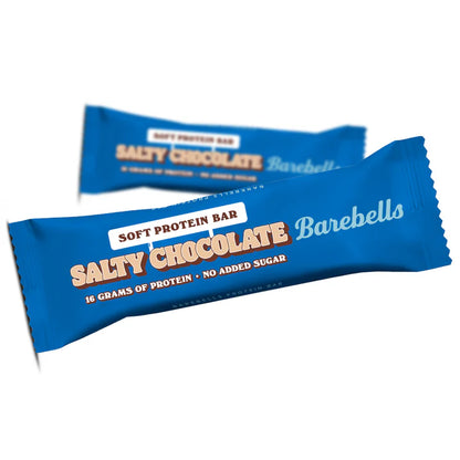 Barebells Soft Protein Bar Salty Chocolate – 16g Protein, kein zugesetzter Zucker, ideal für Sport und Training
