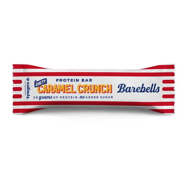 Barebells Protein Bar Salty Caramel Crunch, 20g Protein, ohne zugesetzten Zucker – ideal für Sport & Training