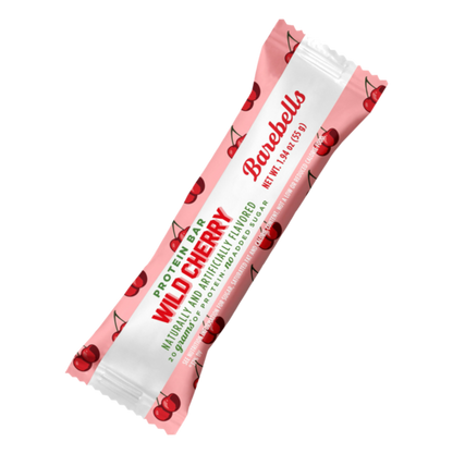 Barebells Wild Cherry Protein Bar mit 20g Protein, ohne zugesetzten Zucker, ideal für Sport und Training