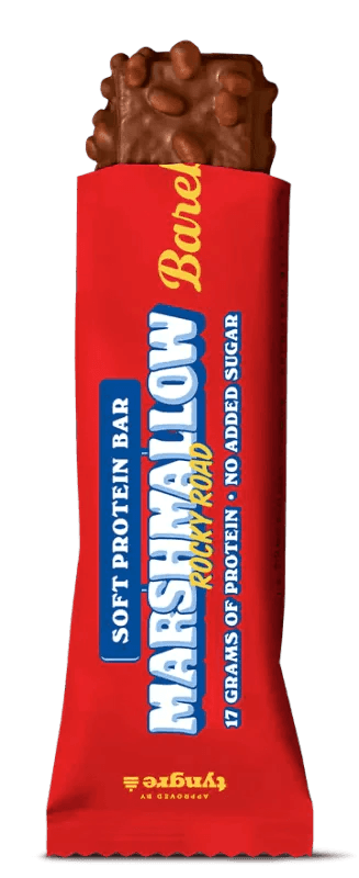 Marshmallow Rocky Road Soft Protein Bar mit 17g Protein, ohne zugesetzten Zucker
