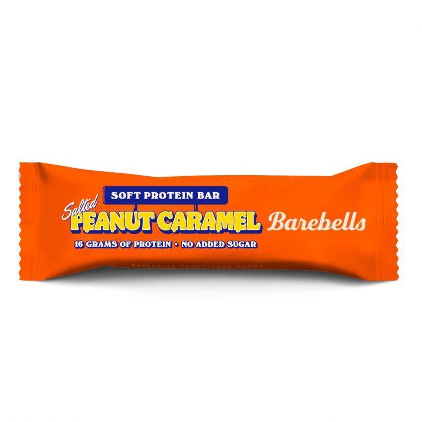 Barebells Soft Protein Bar Salted Peanut Caramel, 16g Protein, ohne zugesetzten Zucker