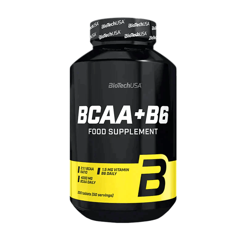 BCAA + B6 Tabletten 200 Stück 1000mg - trainings-booster.de