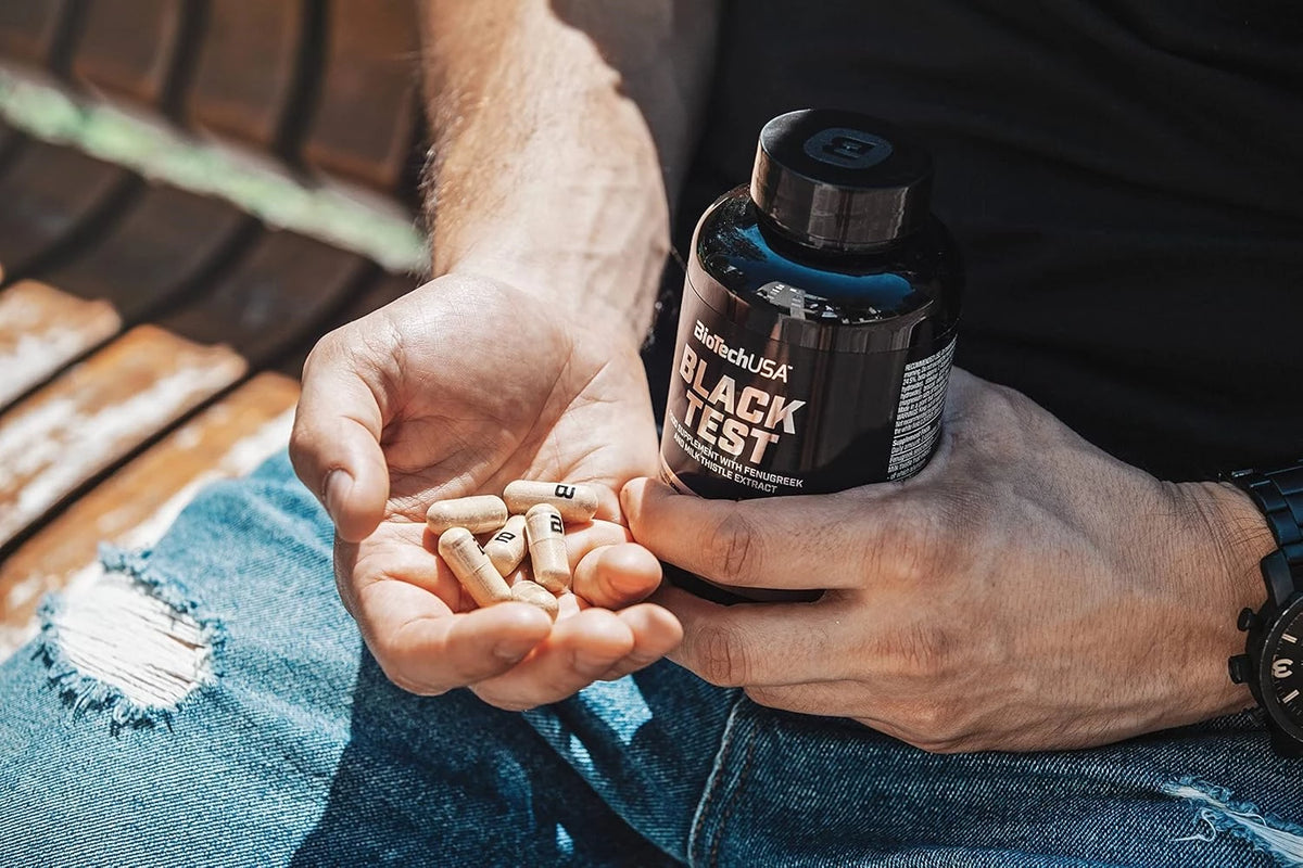 BioTech USA Black Test - Test-Booster 90Kapseln - trainings-booster.de