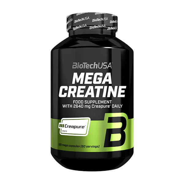BioTechUSA Mega Creatine mit Creapure, Nahrungsergänzungsmittel für Sportler