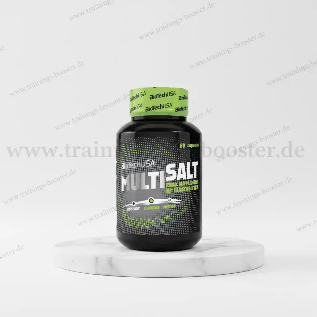 BioTechUSA MultiSalt Elektrolyt-Kapseln für Sportler vor, während und nach dem Training