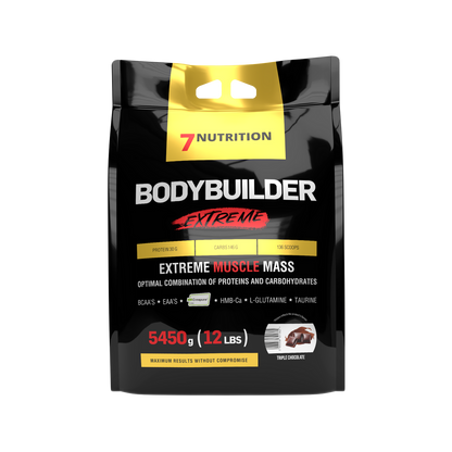 7 Nutrition Bodybuilder Extreme Muscle Mass Booster, Triple Chocolate, 5450g – Proteine & Kohlenhydrate für Muskelaufbau