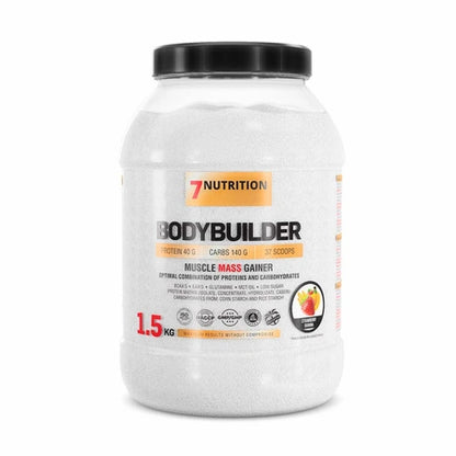 7 Nutrition Bodybuilder Muscle Mass Gainer Pulver, 1,5 kg, Proteine & Kohlenhydrate für Muskelaufbau
