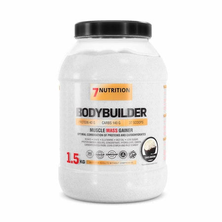 7Nutrition Bodybuilder Muscle Mass Gainer 1.5kg - Proteine & Kohlenhydrate für Muskelaufbau
