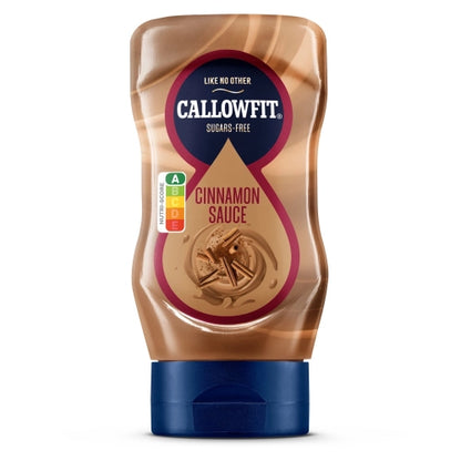 Zuckerfreie Zimtsauce von Callowfit für Sportnahrung und Booster