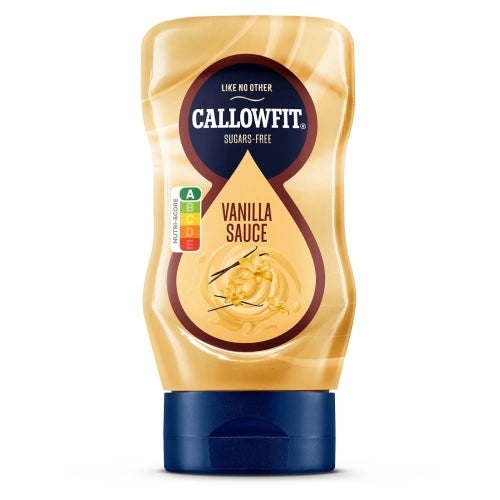Zuckerfreie Vanille-Sauce von Callowfit für Sportnahrung und Booster