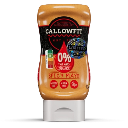 Callowfit Spicy Mayo 0% Fett und Zucker, laktosefrei, glutenfrei, vegan
