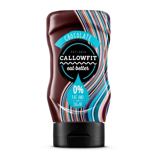 Schokoladen-Booster von CALLOWFIT, 0% Fett und Zucker, ideal für Sportnahrung und Fitness