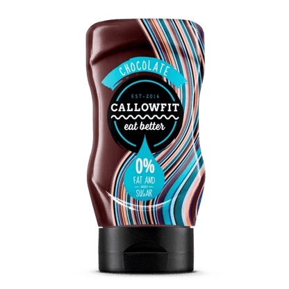 Schokoladen-Booster von CALLOWFIT, 0% Fett und Zucker, ideal für Sportnahrung und Fitness