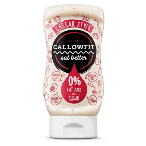 Callowfit Caesar Style Sauce, 0% Fett und Zucker, laktosefrei, glutenfrei, ideal für Fitness und Ernährung