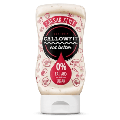 Callowfit Caesar Style Sauce, 0% Fett und Zucker, laktosefrei, glutenfrei, ideal für Fitness und Ernährung