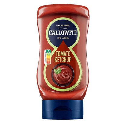 Callowfit Low Sugar Tomato Ketchup mit Nutri-Score A, ideal für gesunde Ernährung und Sportler
