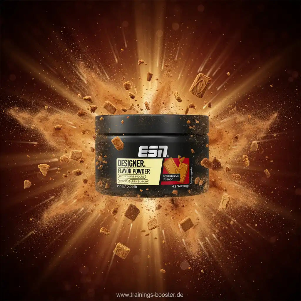 ESN Designer Flavor Powder Spekulatius Geschmack, Nahrungsergänzungsmittel für Sportler, 150g Dose