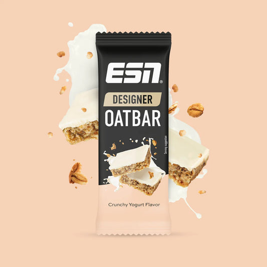 ESN Designer Oatbar Crunchy Yogurt Flavor mit Hafer und Joghurt-Glasur