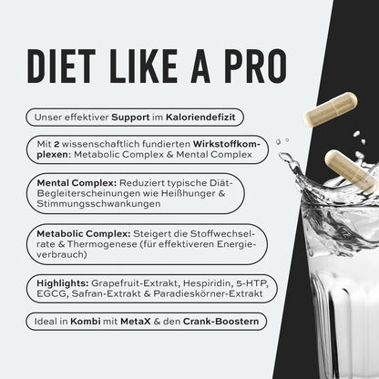 ESN Diet Support Pro 120Kap. 2.0 - trainings-booster.de