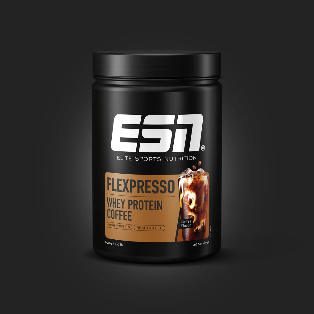 ESN Flexpresso Whey Protein Coffee mit Kaffee-Geschmack, hochproteinhaltig, 30 Portionen