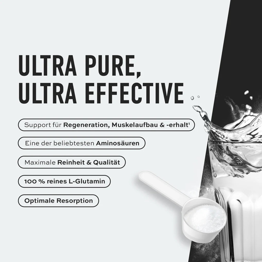 ESN Ultrapure L-Glutamin Pulver 500g - trainings-booster.de