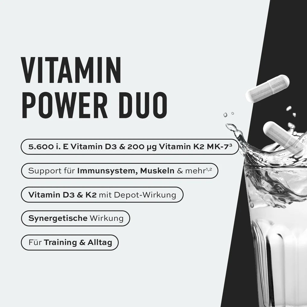 ESN Vitamin D3 + K2 120 Kapseln 5600i.e. - trainings-booster.de