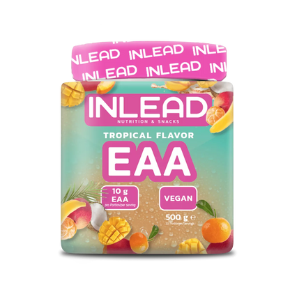 Inlead Nutrition EAA in Tropical Flavor, 500g veganes Nahrungsergänzungsmittel