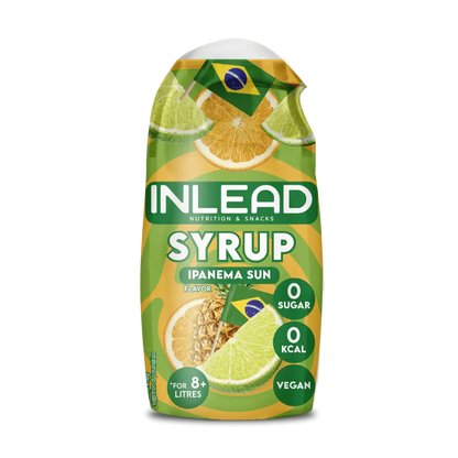 Inlead Syrup Ipanema Sun Geschmack, kalorienfrei und vegan für 8+ Liter.